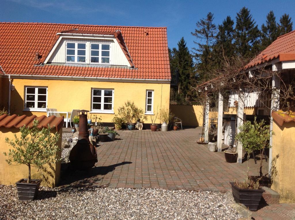 فيلا Abildskovhus Feriebolig Funder Kirkeby المظهر الخارجي الصورة